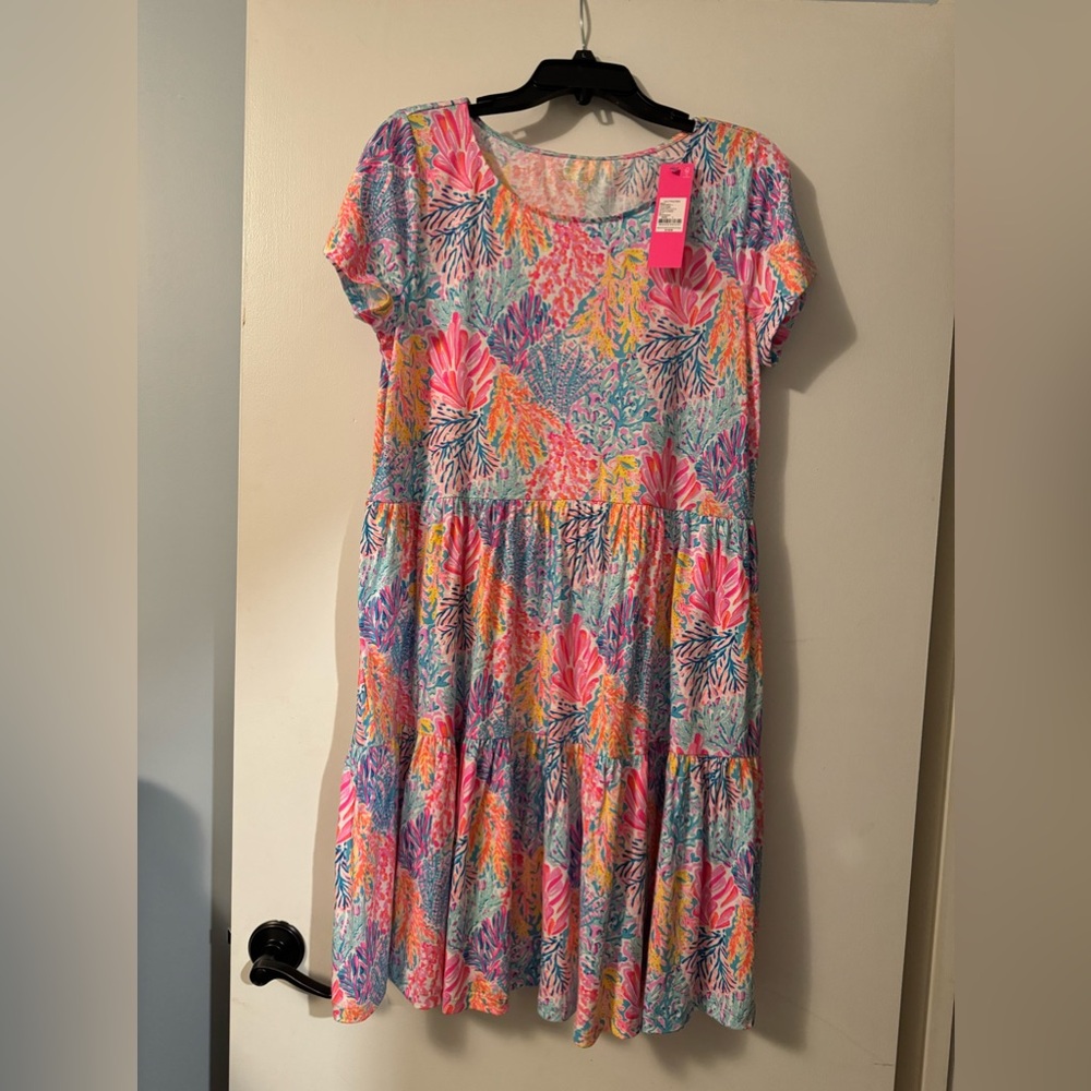 Lily Pulitzer dress. Style: Deanna; Multi Splashdance. New with tags.
